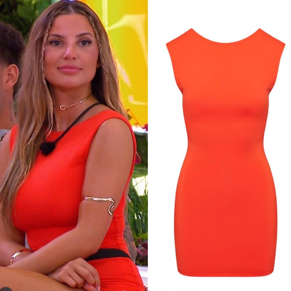 Aritzia Original Contour Figment Dress - NWT. SEEN ON IRIS FROM LOVE ISLAND